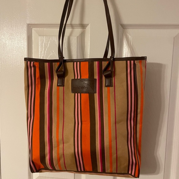 World Vision Striped Tote Bag - Picture 9 of 12